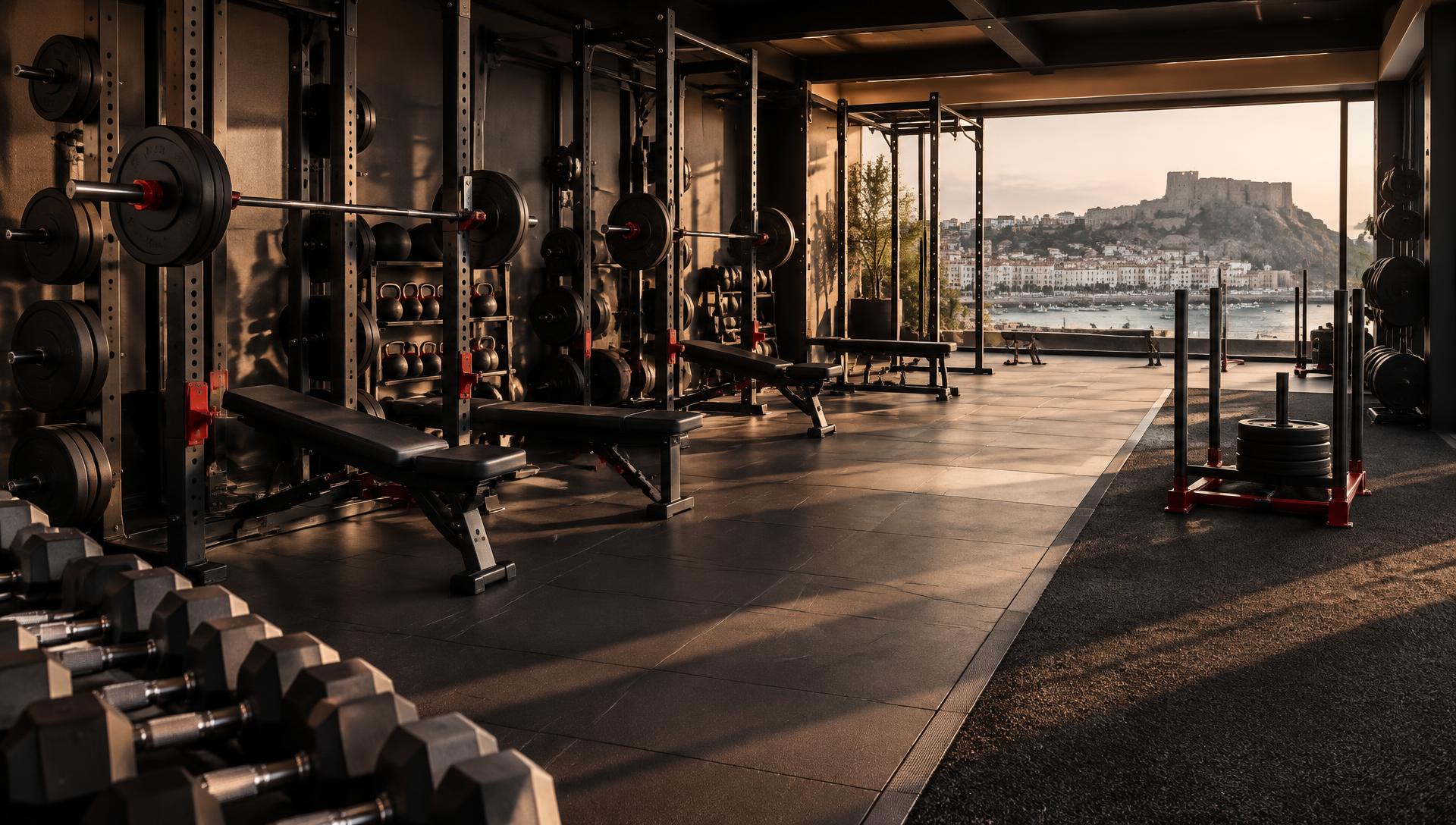 Premium strength training environment